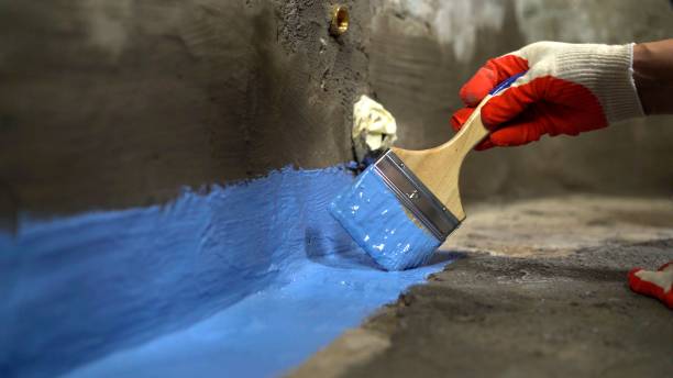 SJ Waterproofing Pros commercial waterproofing team near Paris Crossing, IN